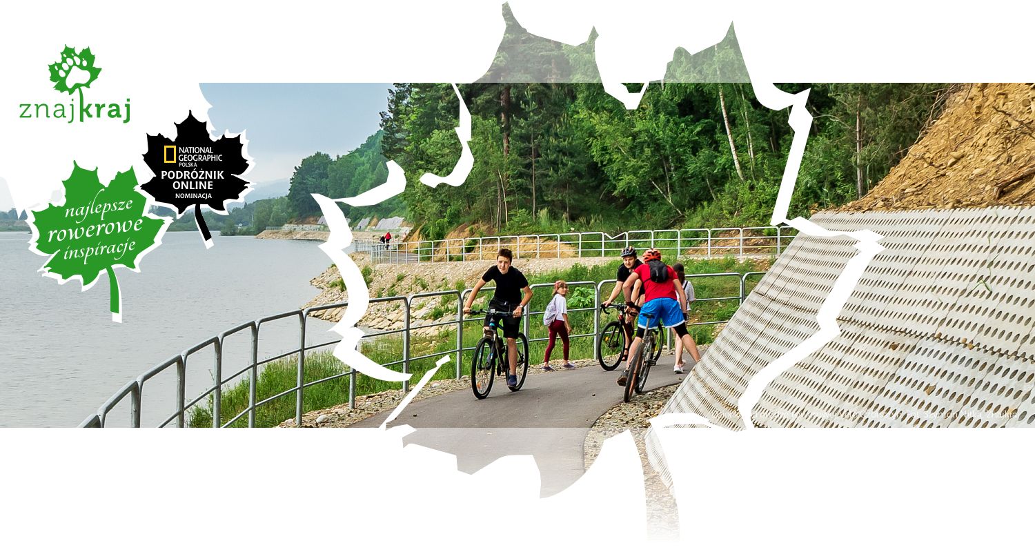 Dziecko na drodze rowerowej Velo Czorsztyn