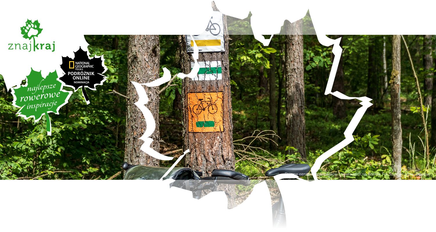 Dziwne oznakowanie szlaków rowerowych na Warmii
