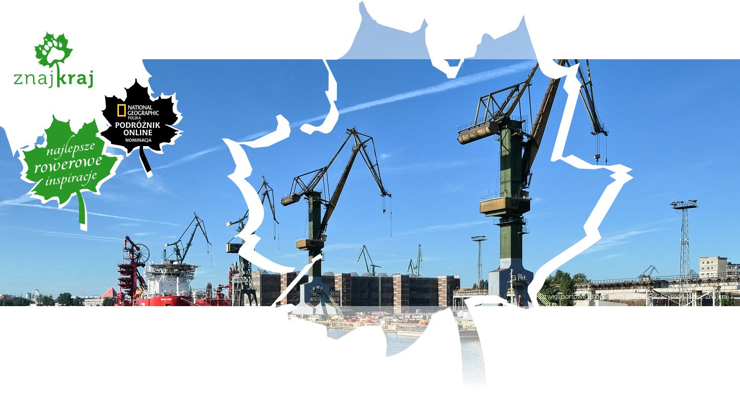 Dźwigi portowe w gdańskim porcie