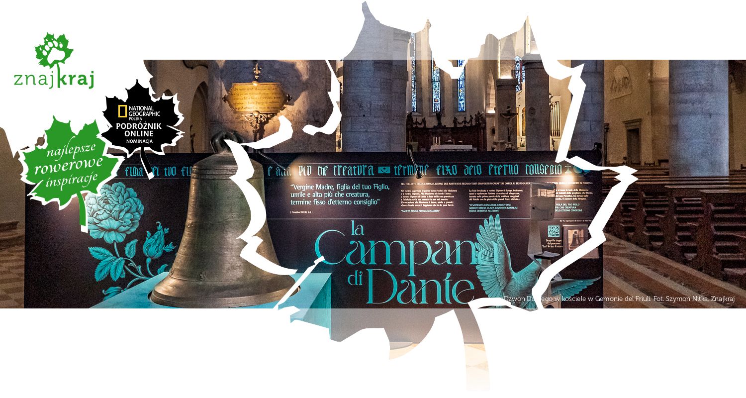 Dzwon Dantego w kościele w Gemonie del Friuli