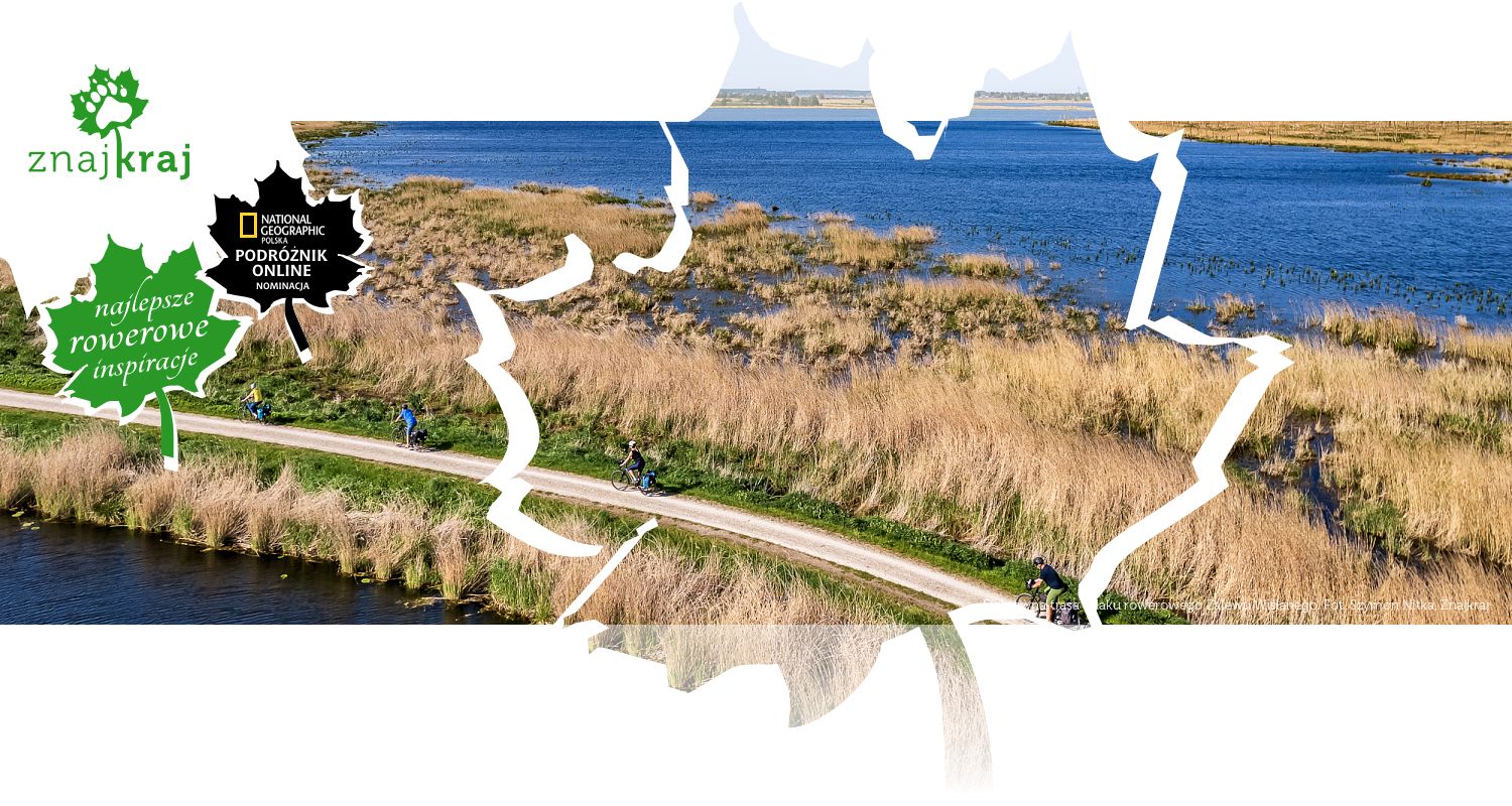 Efektowna trasa szlaku rowerowego Zalewu Wiślanego