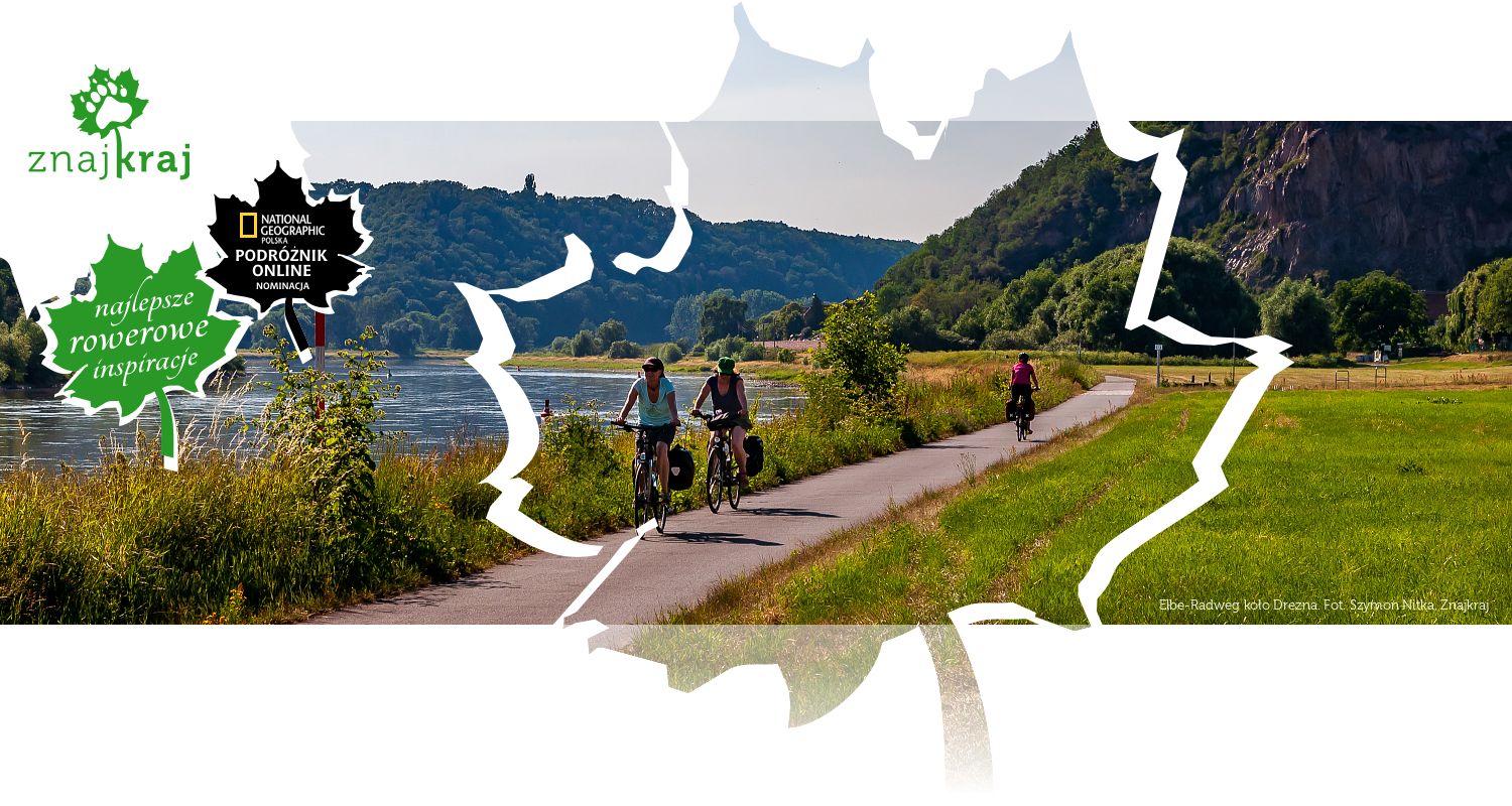 Elbe-Radweg koło Drezna
