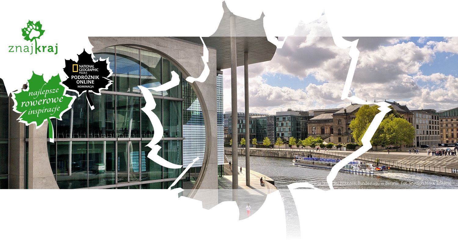 Elewacja budynku biblioteki Bundestagu w Berlinie