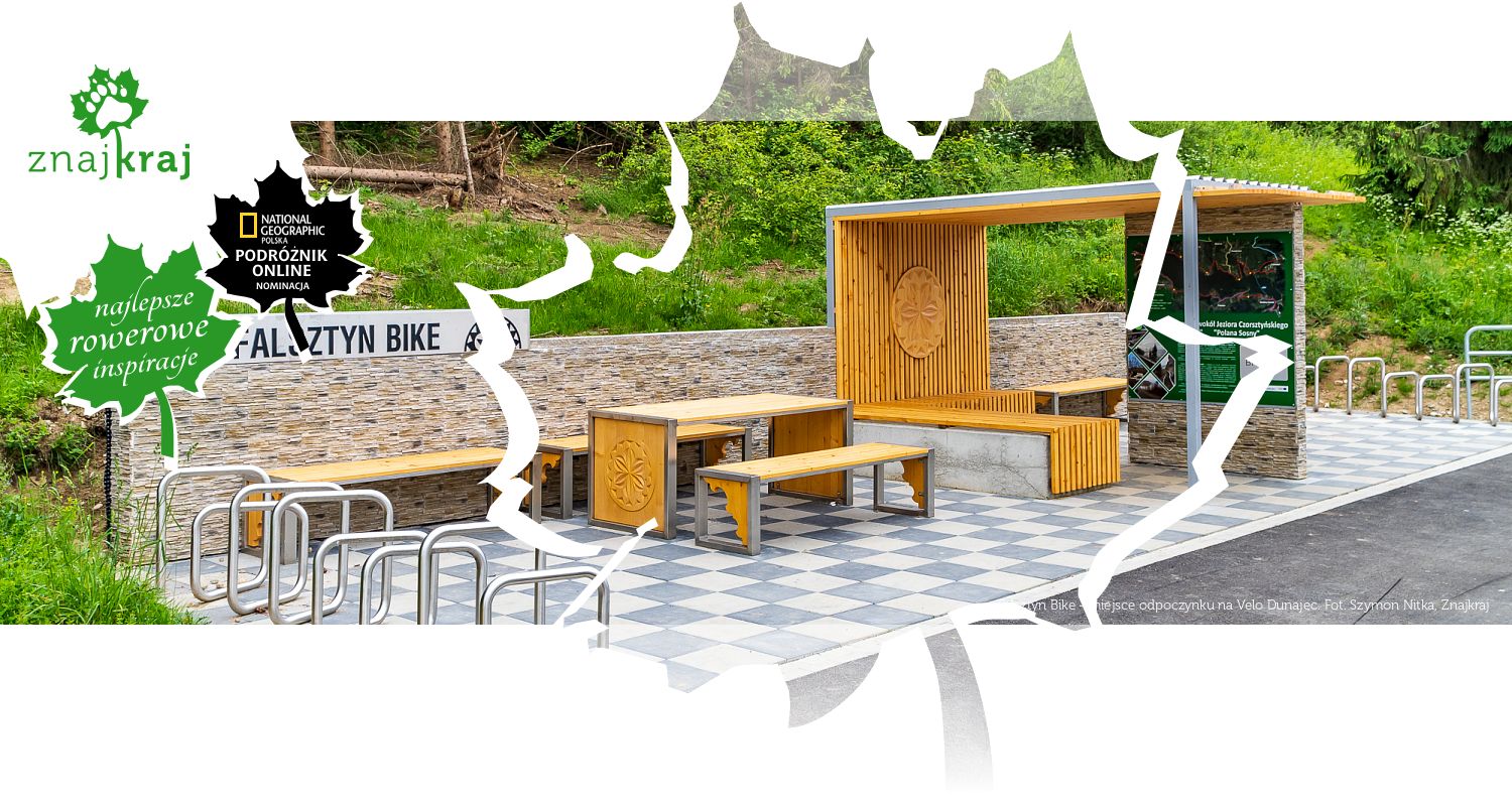 Falsztyn Bike - miejsce odpoczynku na Velo Dunajec