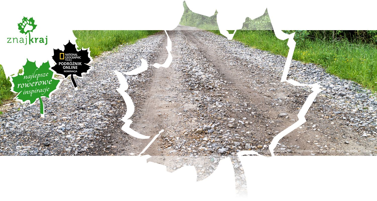 Fatalna nawierzchnia szlaku rowerowego na Jurze