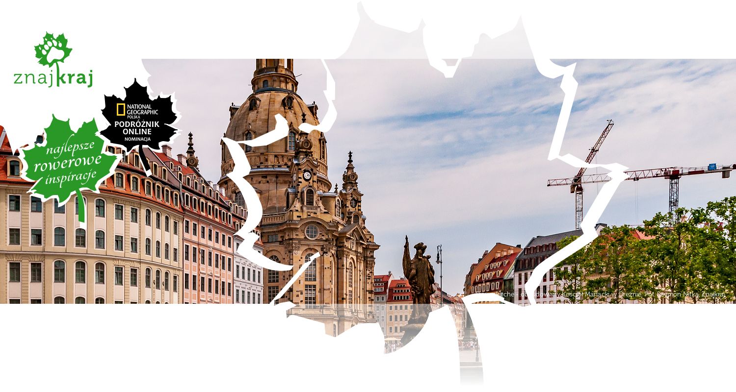 Frauenkirche - obdudowany Kościół Mariacki w Dreźnie