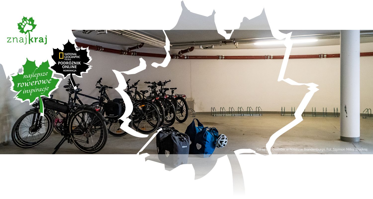 Garaż dla rowerów w hotelu w Brandenburgii