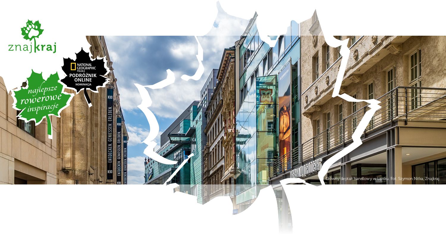 Główny deptak handlowy w Lipsku