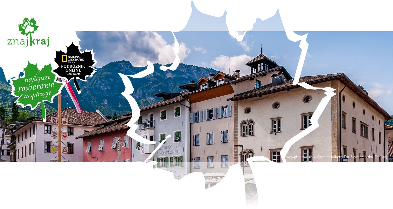 Główny plac miejski w Caldaro-Kaltern