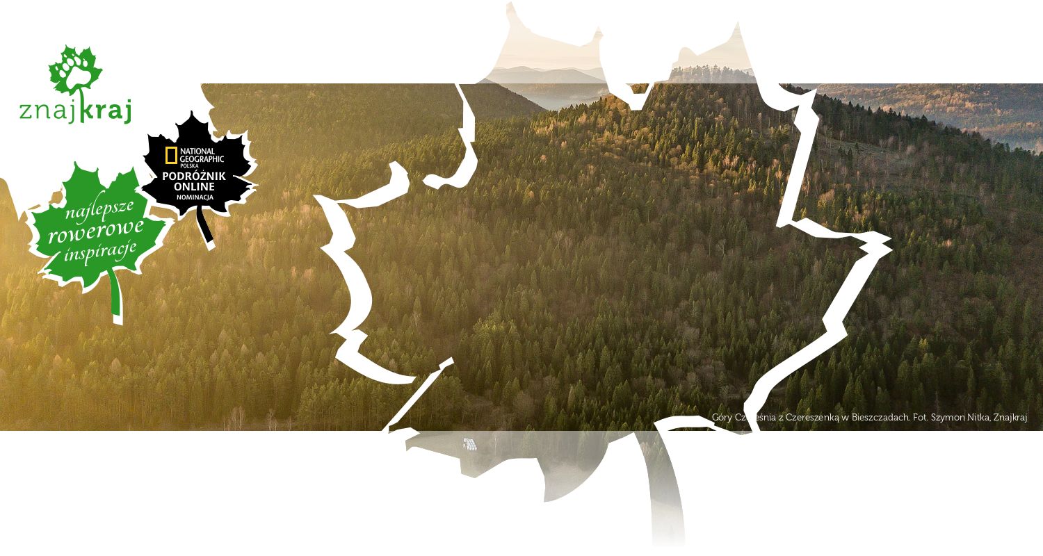 Góry Czereśnia z Czereszenką w Bieszczadach