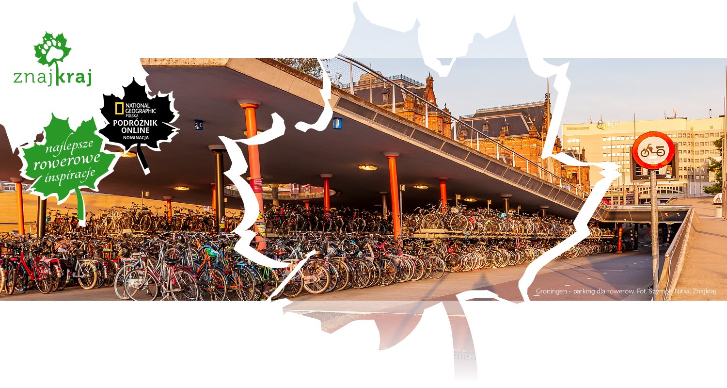 Groningen - parking dla rowerów