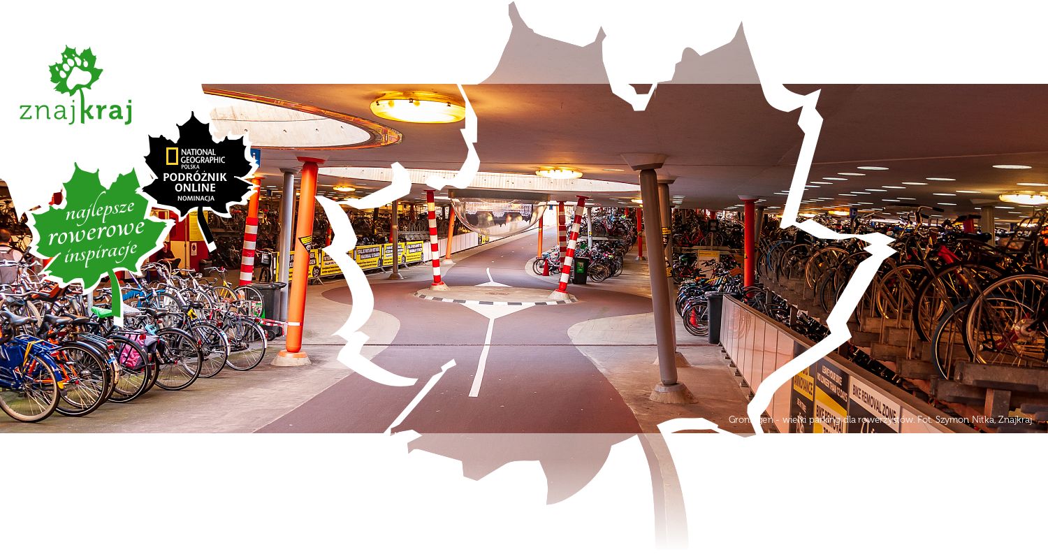 Groningen - wielki parking dla rowerzystów