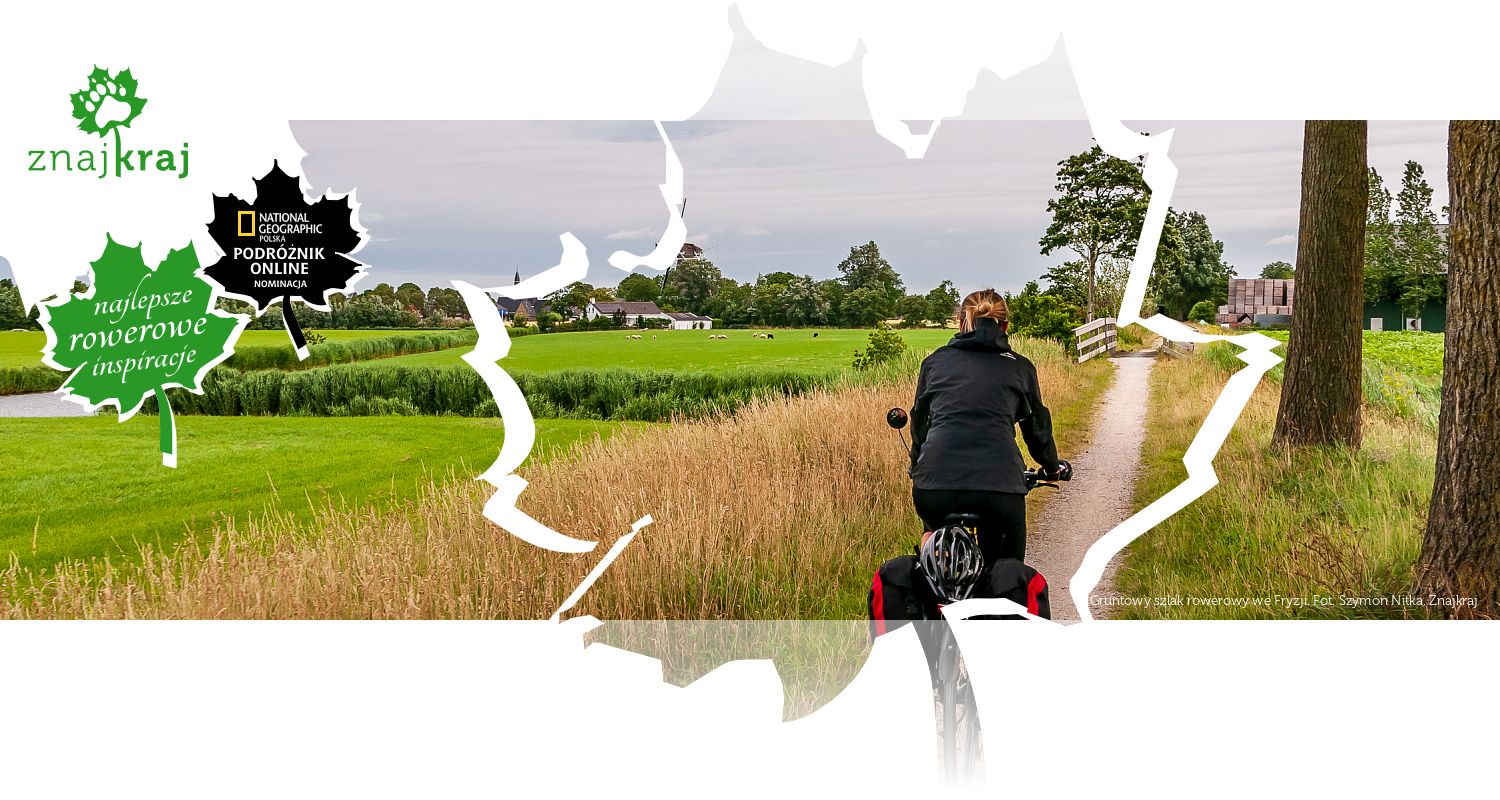 Gruntowy szlak rowerowy we Fryzji