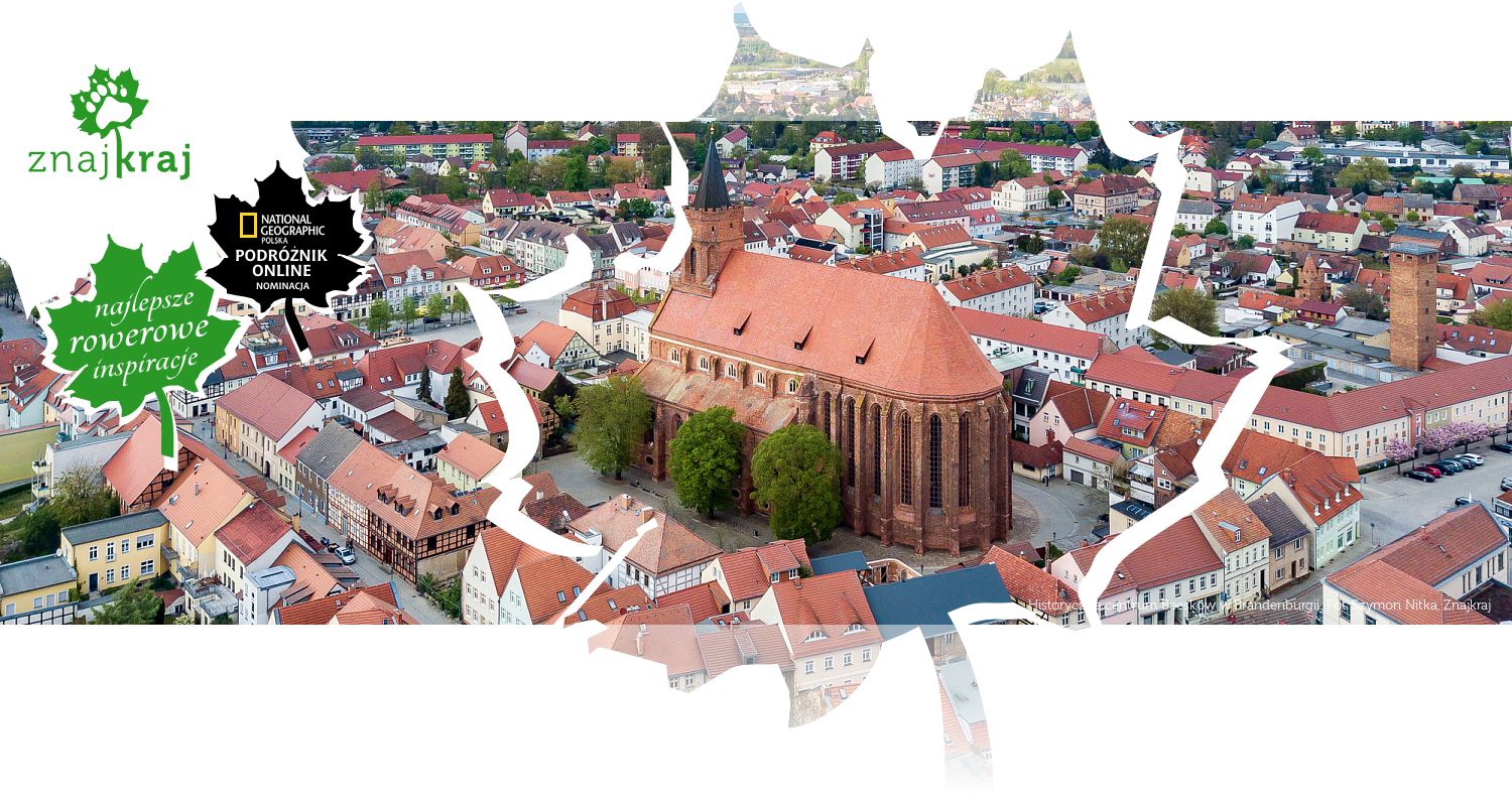 Historyczne centrum Beeskow w Brandenburgii