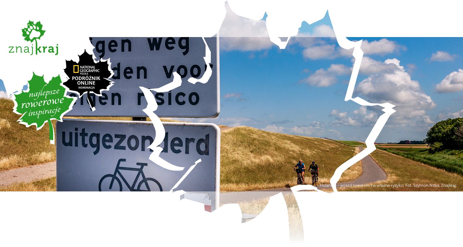 Holandia - wjazd rowerem na własne ryzyko