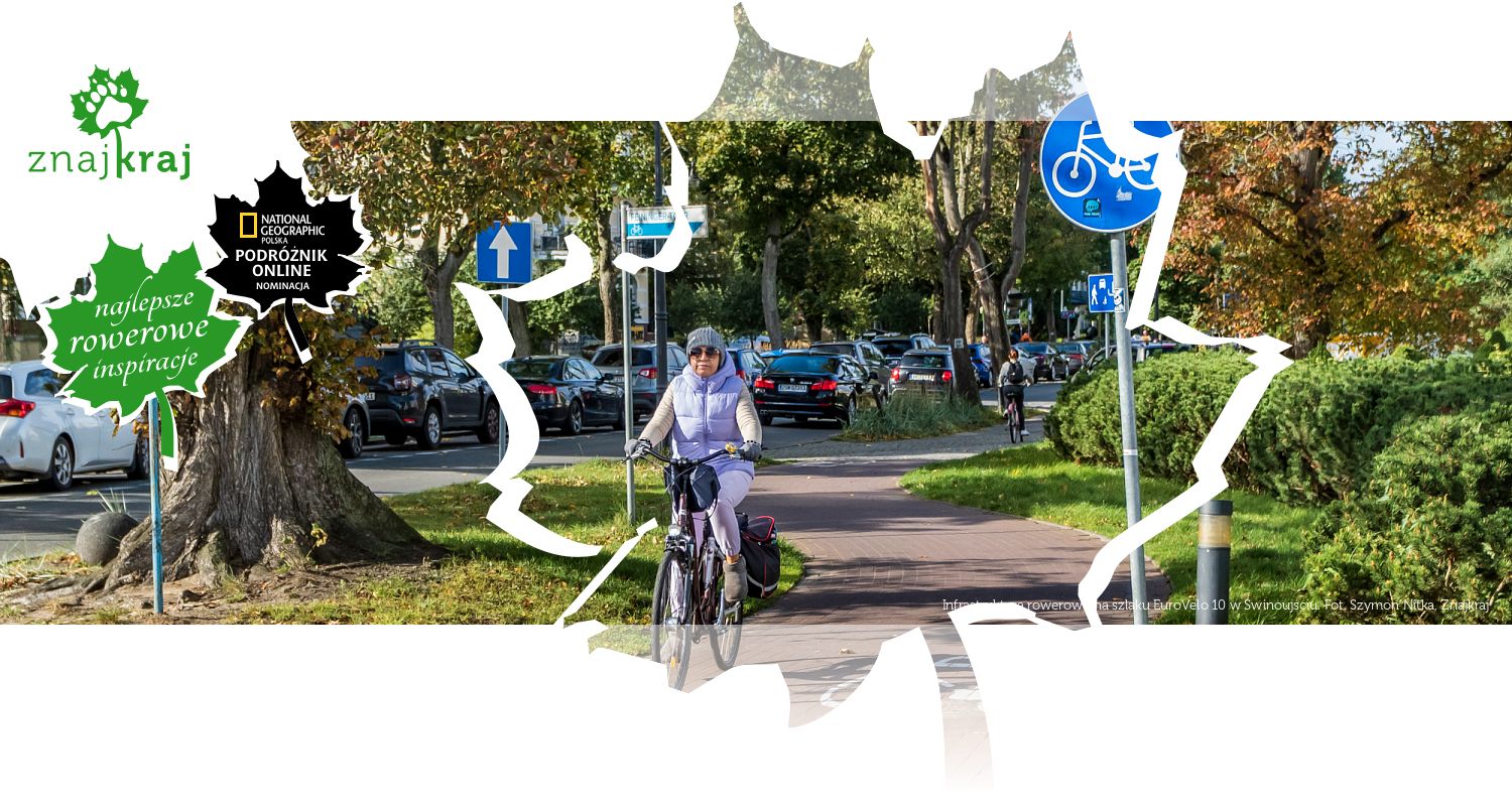 Infrastruktura rowerowa na szlaku EuroVelo 10 w Świnoujściu