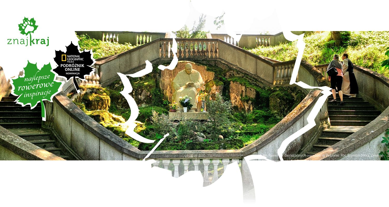 Jan Paweł II z diecezjalnych ogrodów w Pelplinie