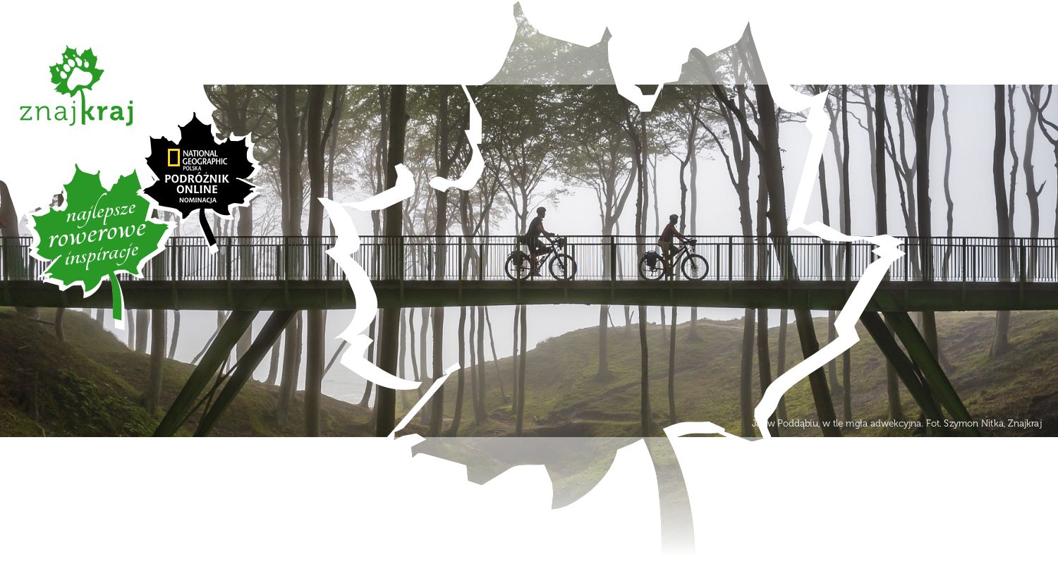 Jar w Poddąbiu, w tle mgła adwekcyjna