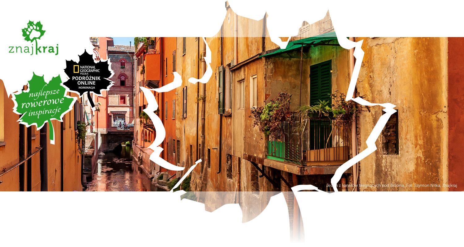 Jeden z kanałów biegnących pod Bolonią