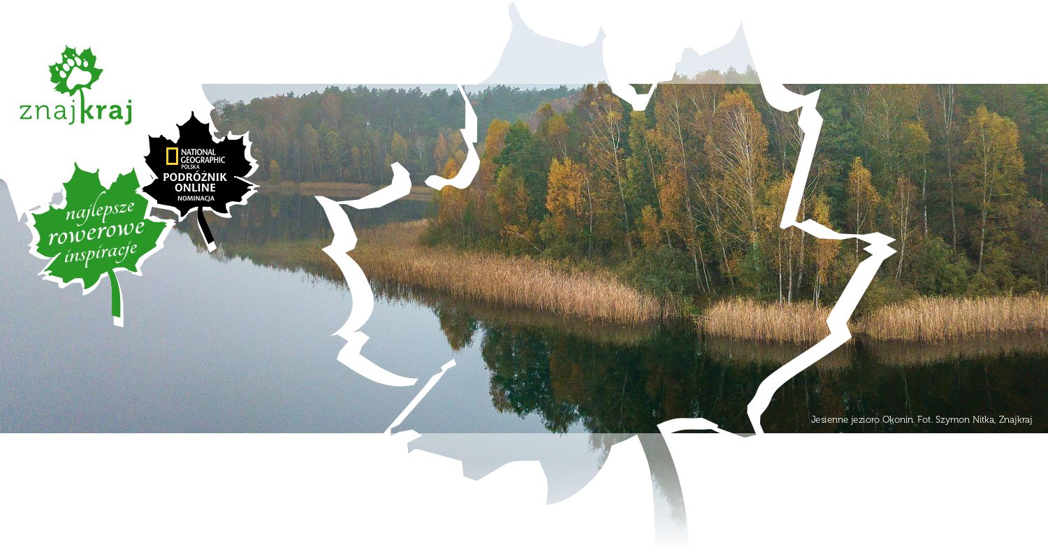 Jesienne jezioro Okonin