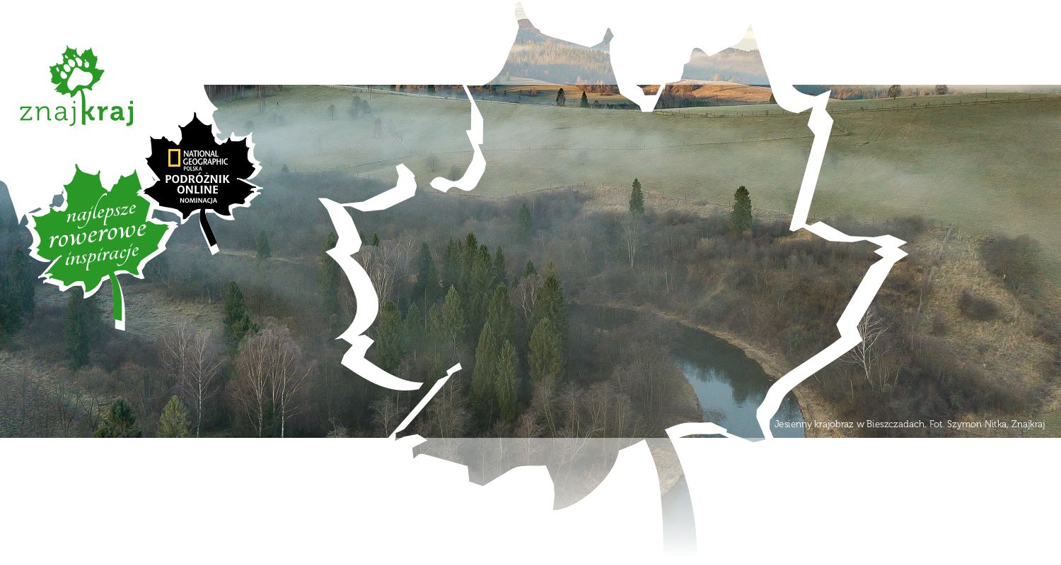 Jesienny krajobraz w Bieszczadach