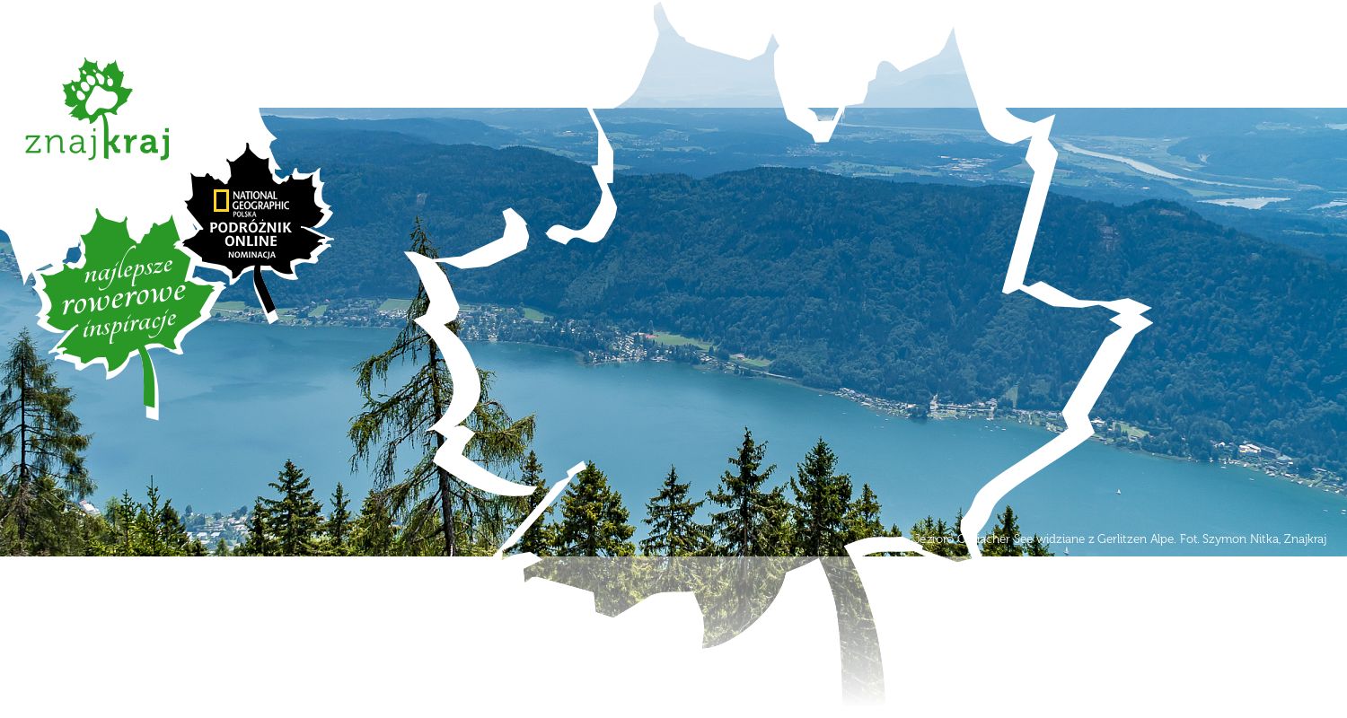 Jezioro Ossiacher See widziane z Gerlitzen Alpe