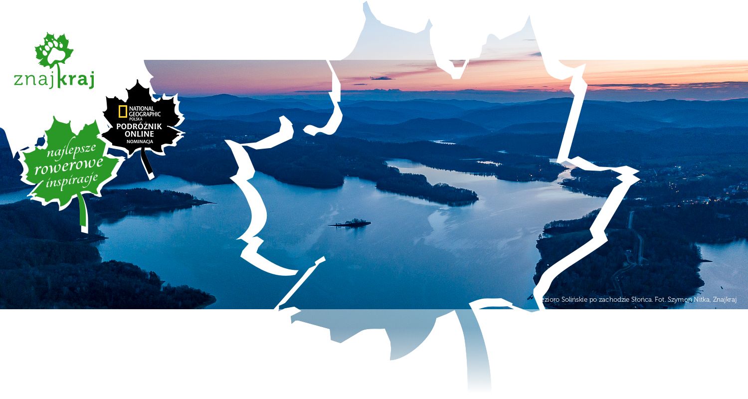 Jezioro Solińskie po zachodzie Słońca