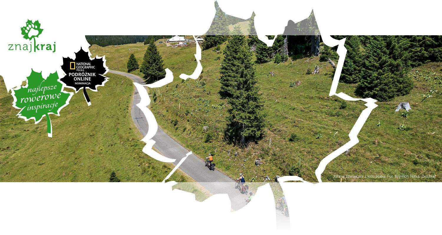 Jura w Szwajcarii z lotu ptaka