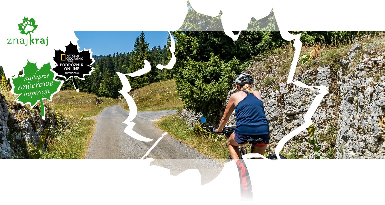 Jurajskie skałki na rowerowym szlaku Jury