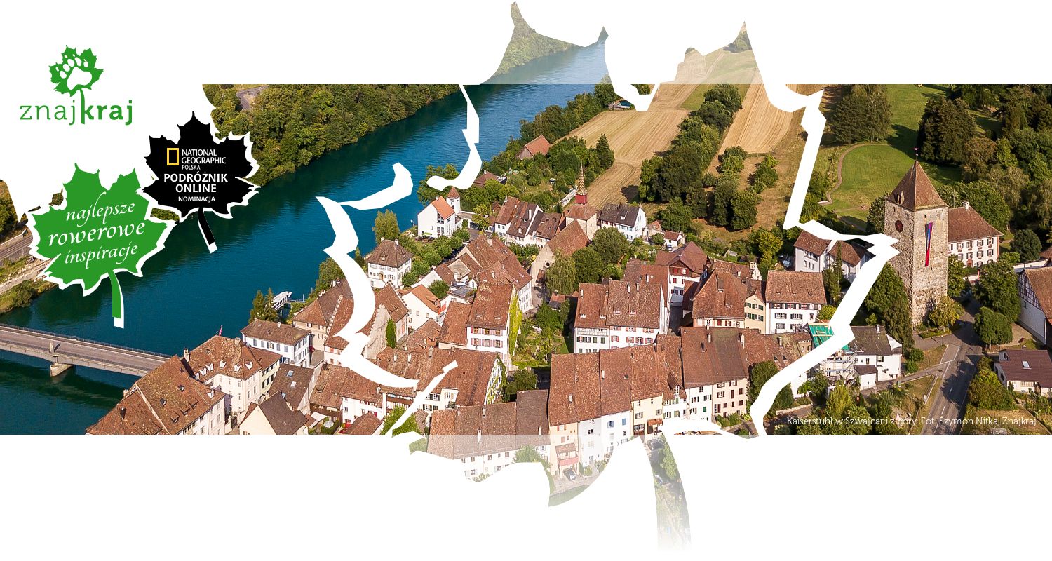 Kaiserstuhl w Szwajcarii z góry