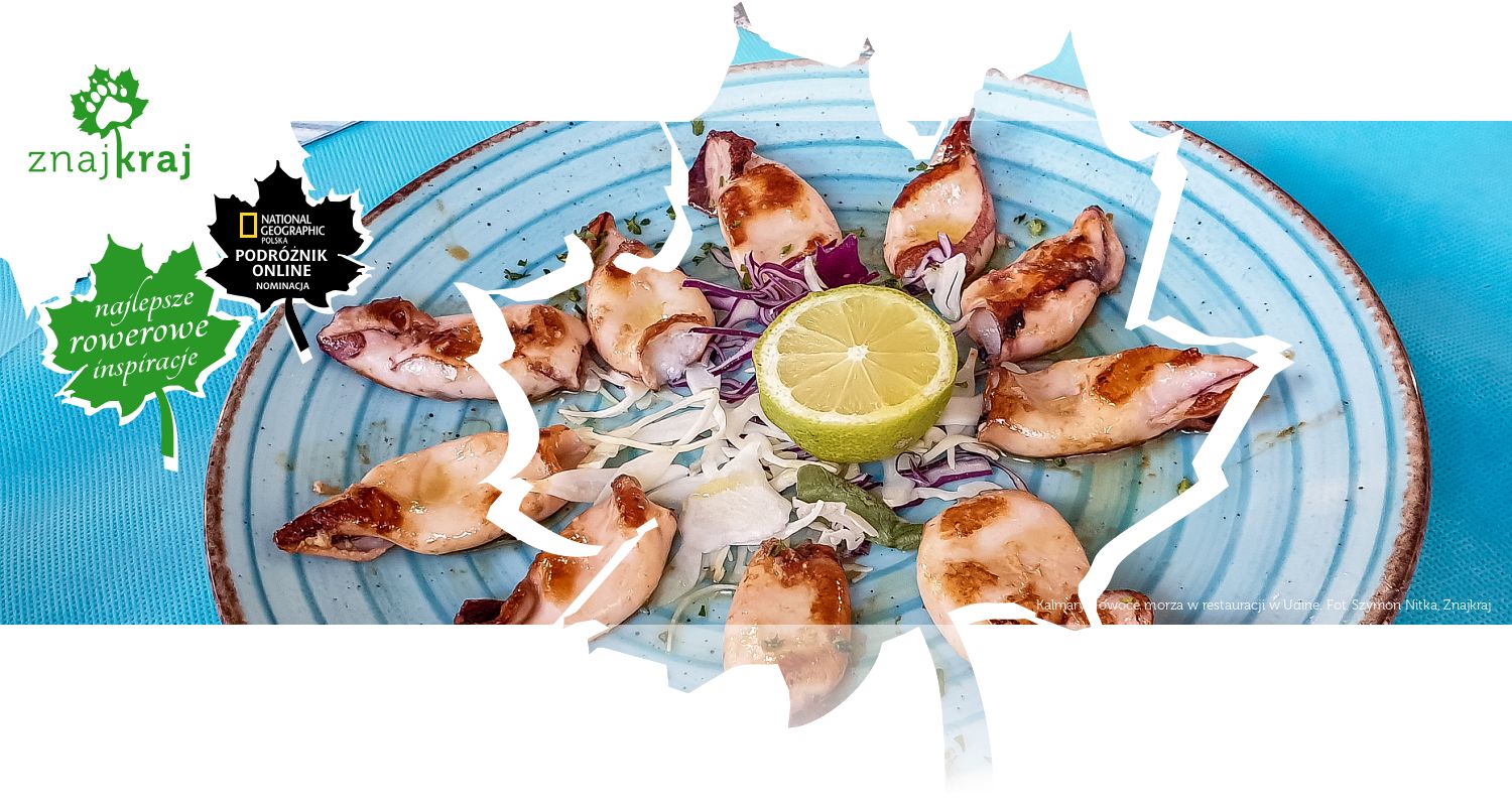 Kalmary - owoce morza w restauracji w Udine