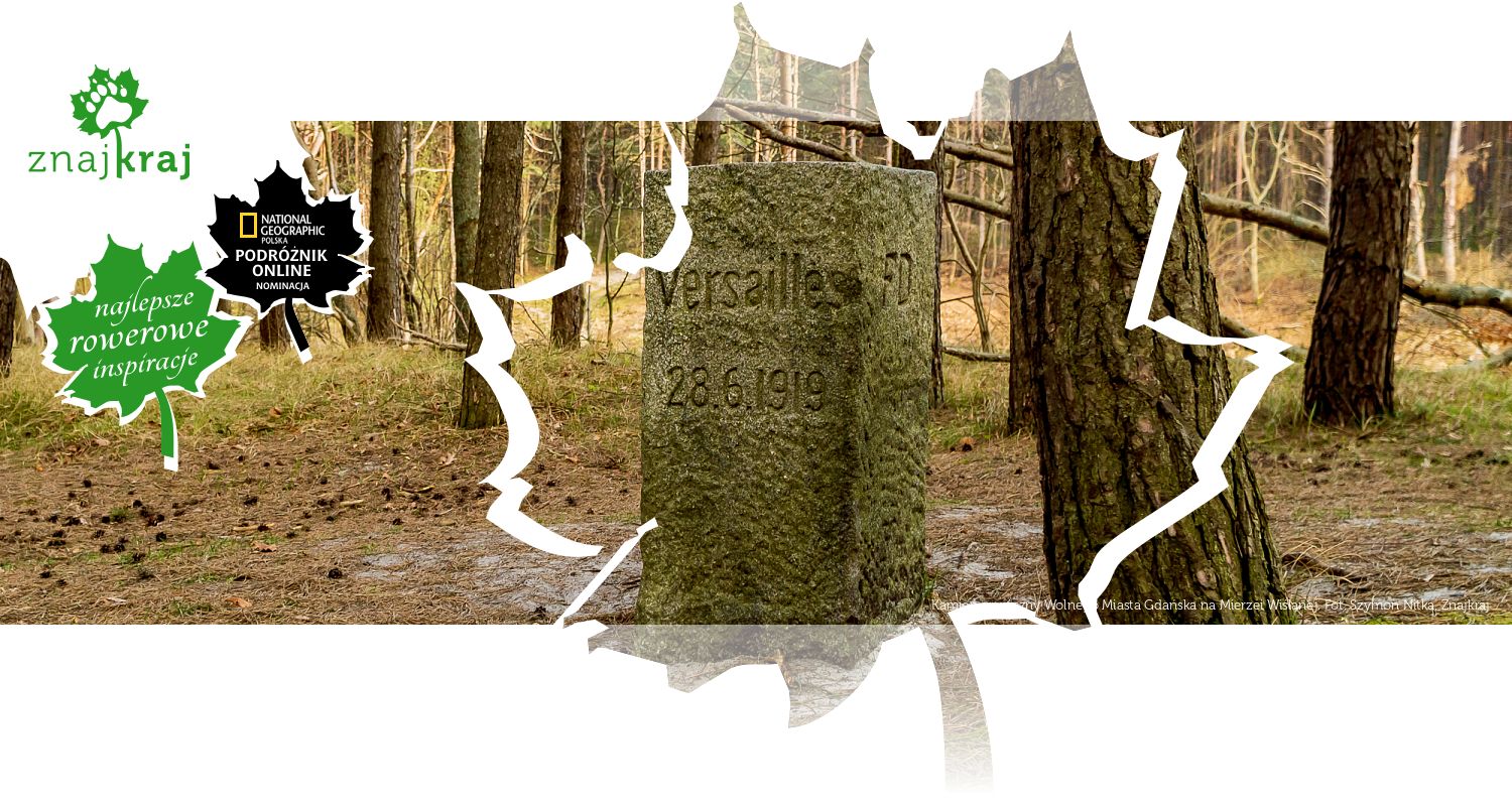 Kamień graniczny Wolnego Miasta Gdańska na Mierzei Wiślanej