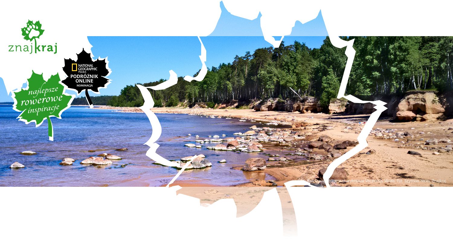 Kamienisty fragment wybrzeża Veczemju klintis