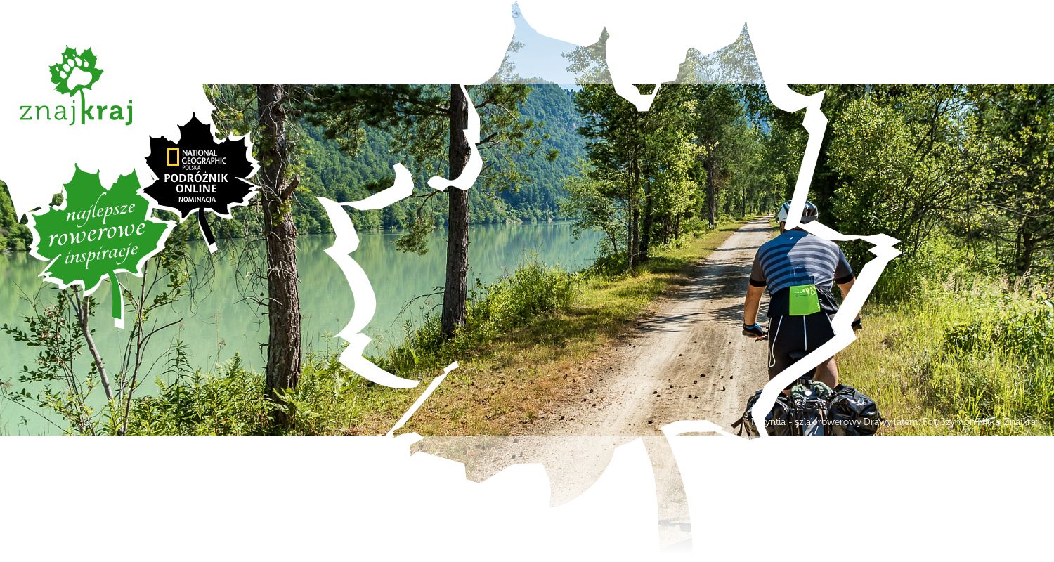 Karyntia - szlak rowerowy Drawy latem