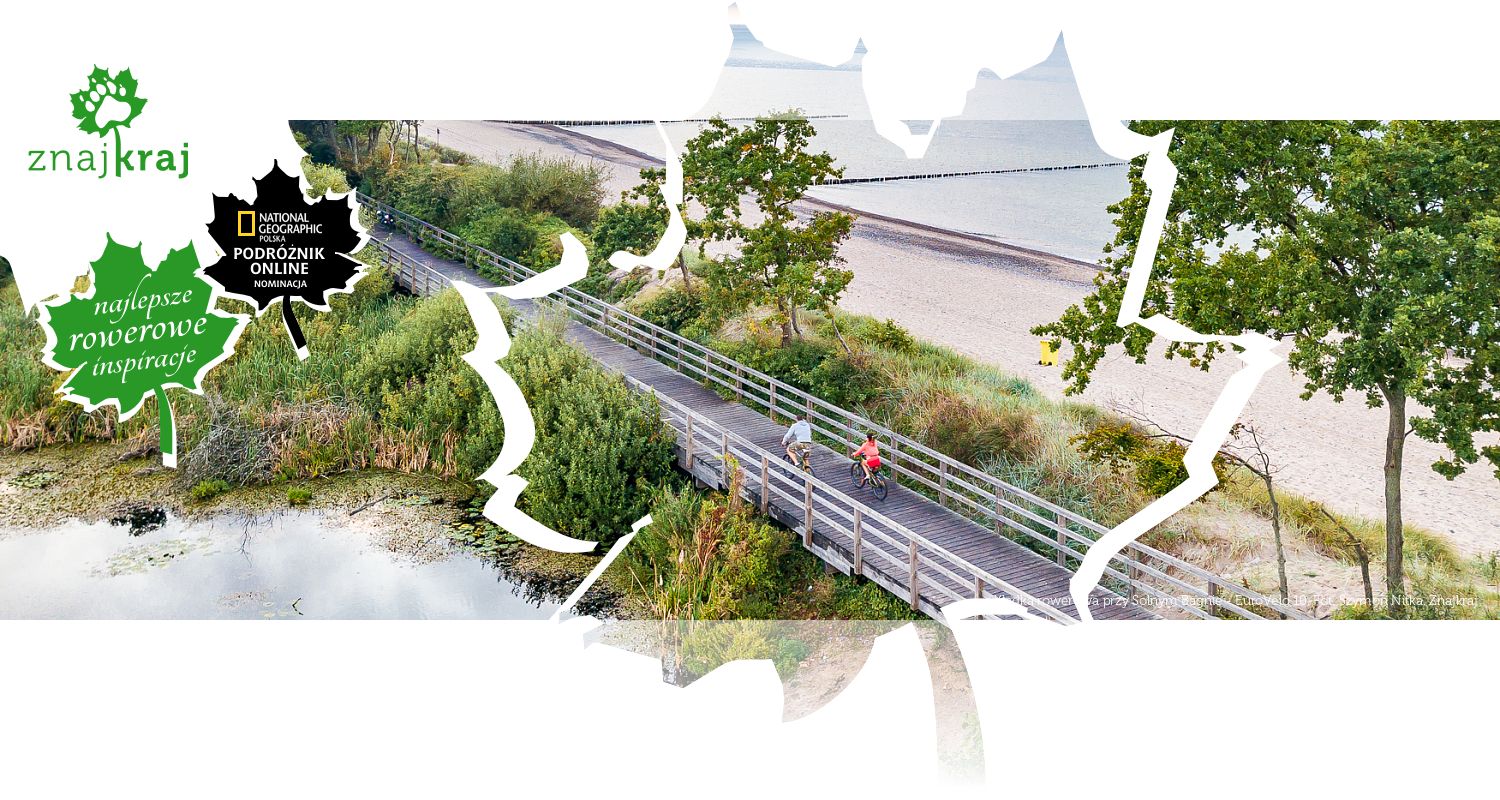 Kładka rowerowa przy Solnym Bagnie - EuroVelo 10