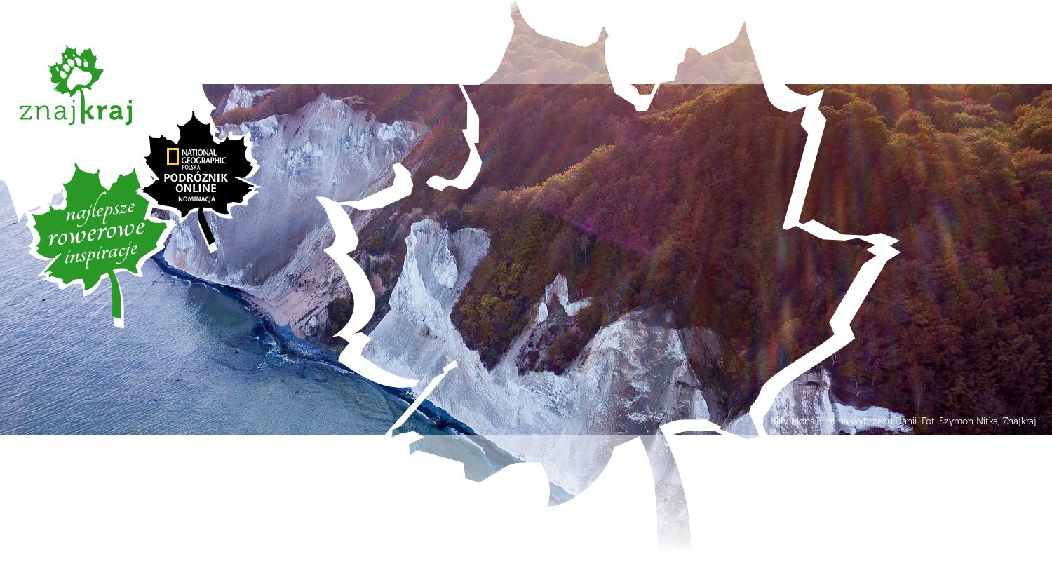 Klify Møns Klint na wybrzeżu Danii