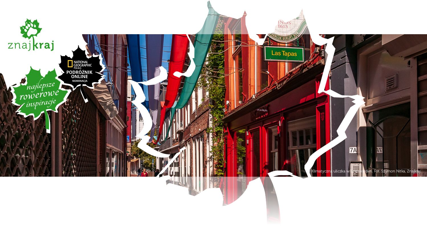 Klimatyczna uliczka w Leeuwarden