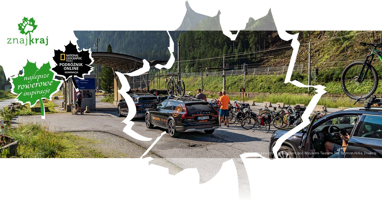 Kolejka do kasy przed przejazdem pod Wysokimi Taurami