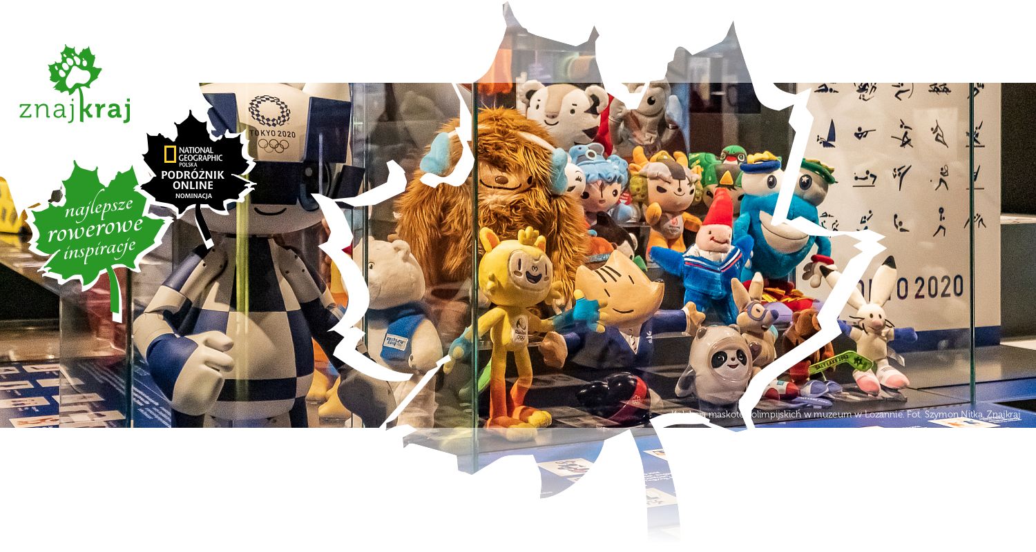 Kolekcja maskotek olimpijskich w muzeum w Lozannie