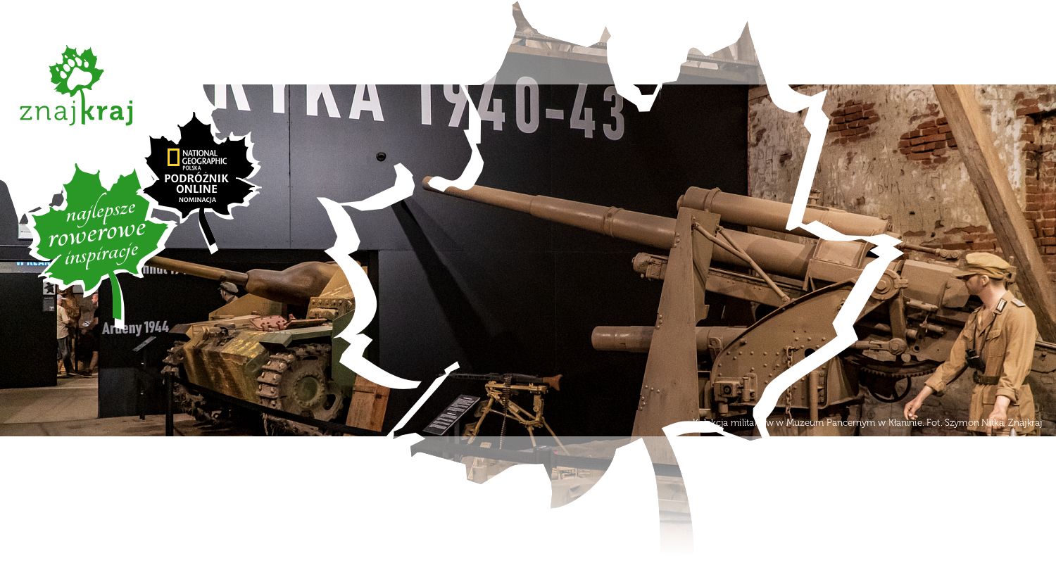 Kolekcja militariów w Muzeum Pancernym w Kłaninie