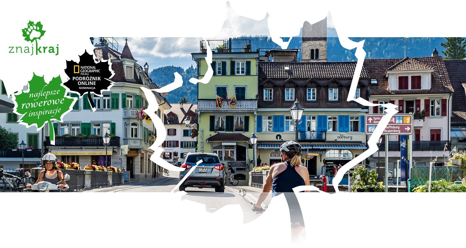 Kolorowe kamienice w Unterseen