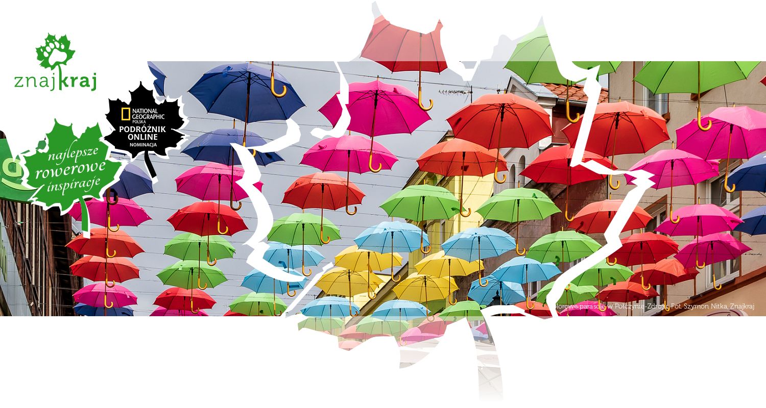 Kolorowe parasole w Połczynie-Zdroju