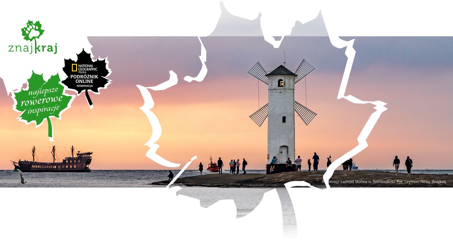 Kolorowy zachód Słońca w Świnoujściu