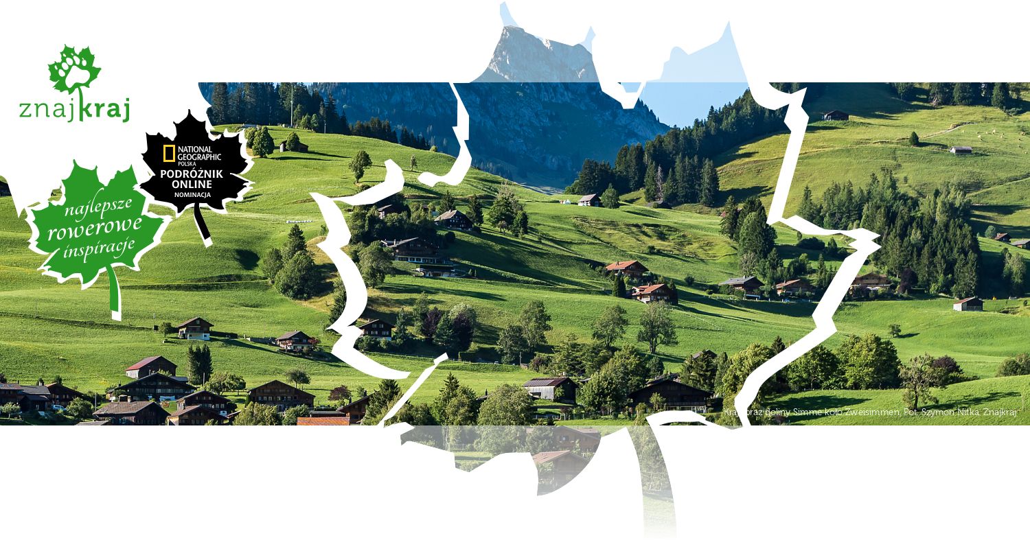 Krajobraz doliny Simme koło Zweisimmen