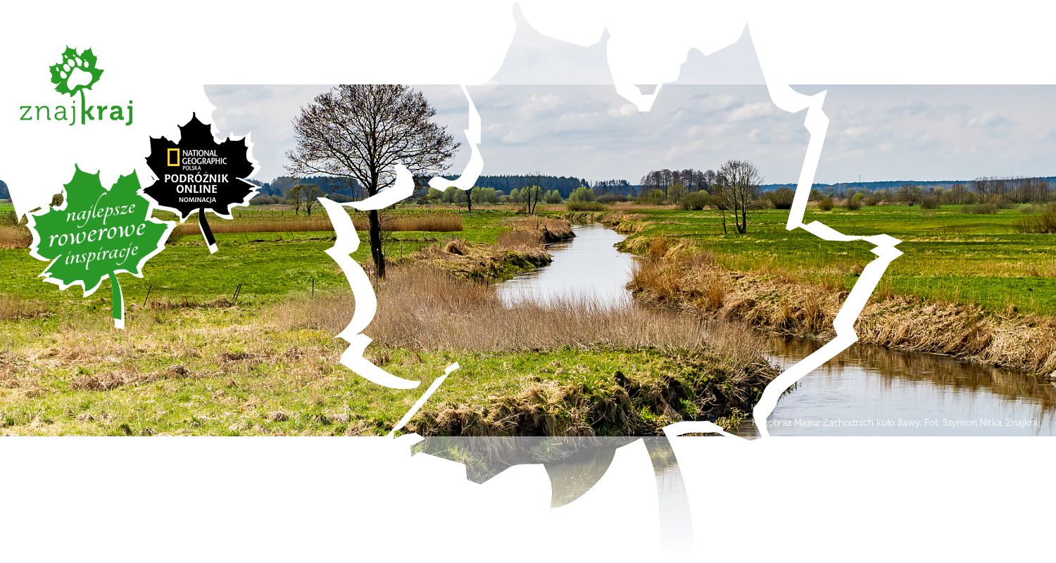 Krajobraz Mazur Zachodnich koło Iławy