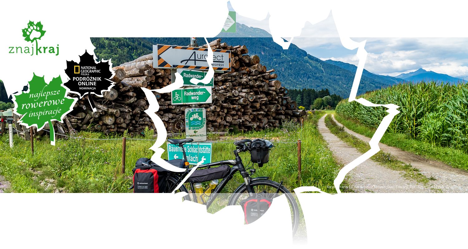 Kross Trans 11 na drodze rowerowej Drawy