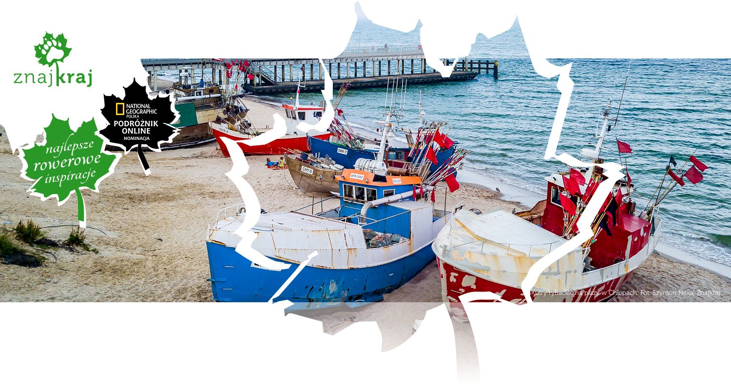 Kutry rybackie na plaży w Chłopach