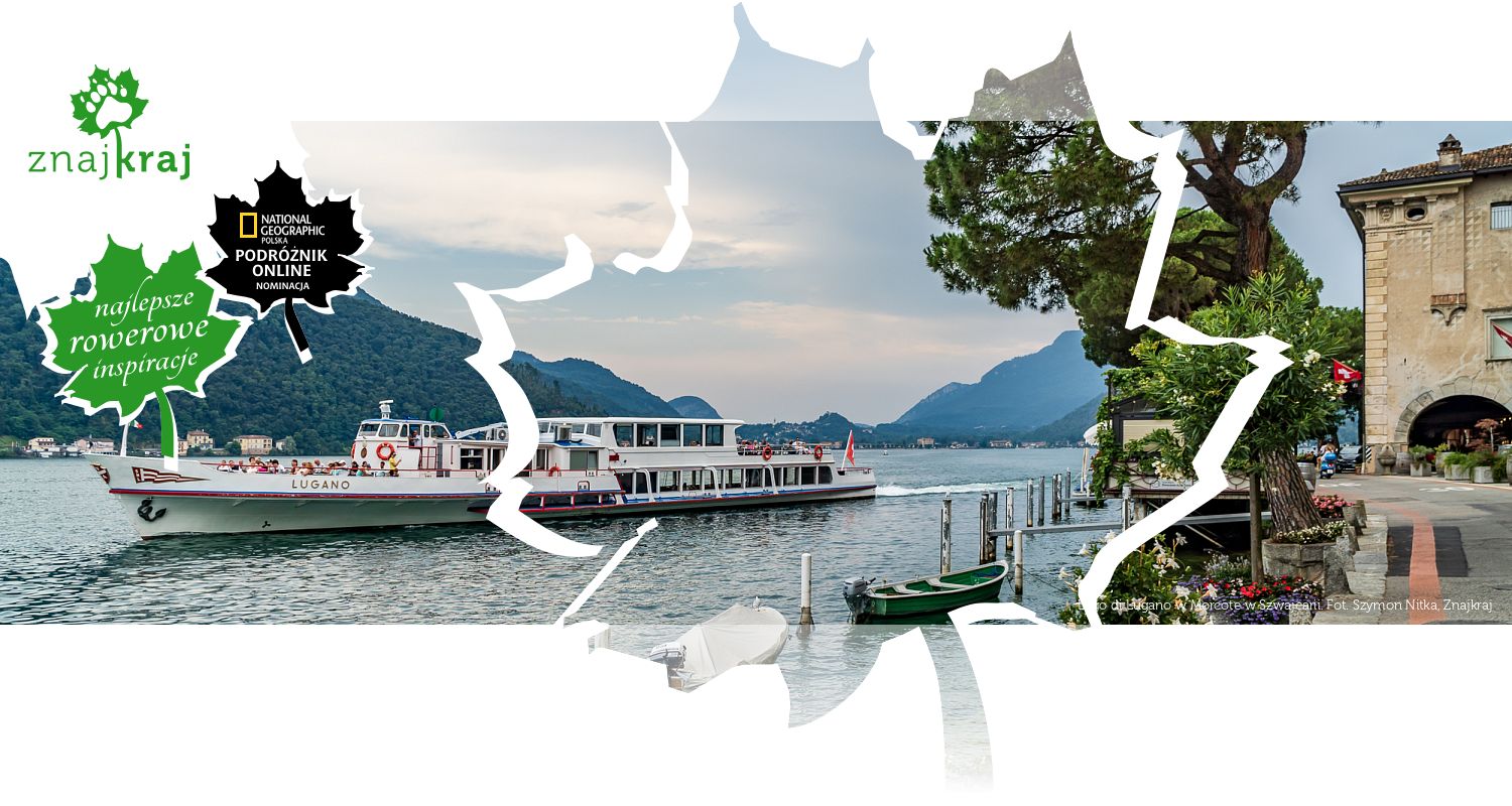 Lago di Lugano w Morcote w Szwajcarii