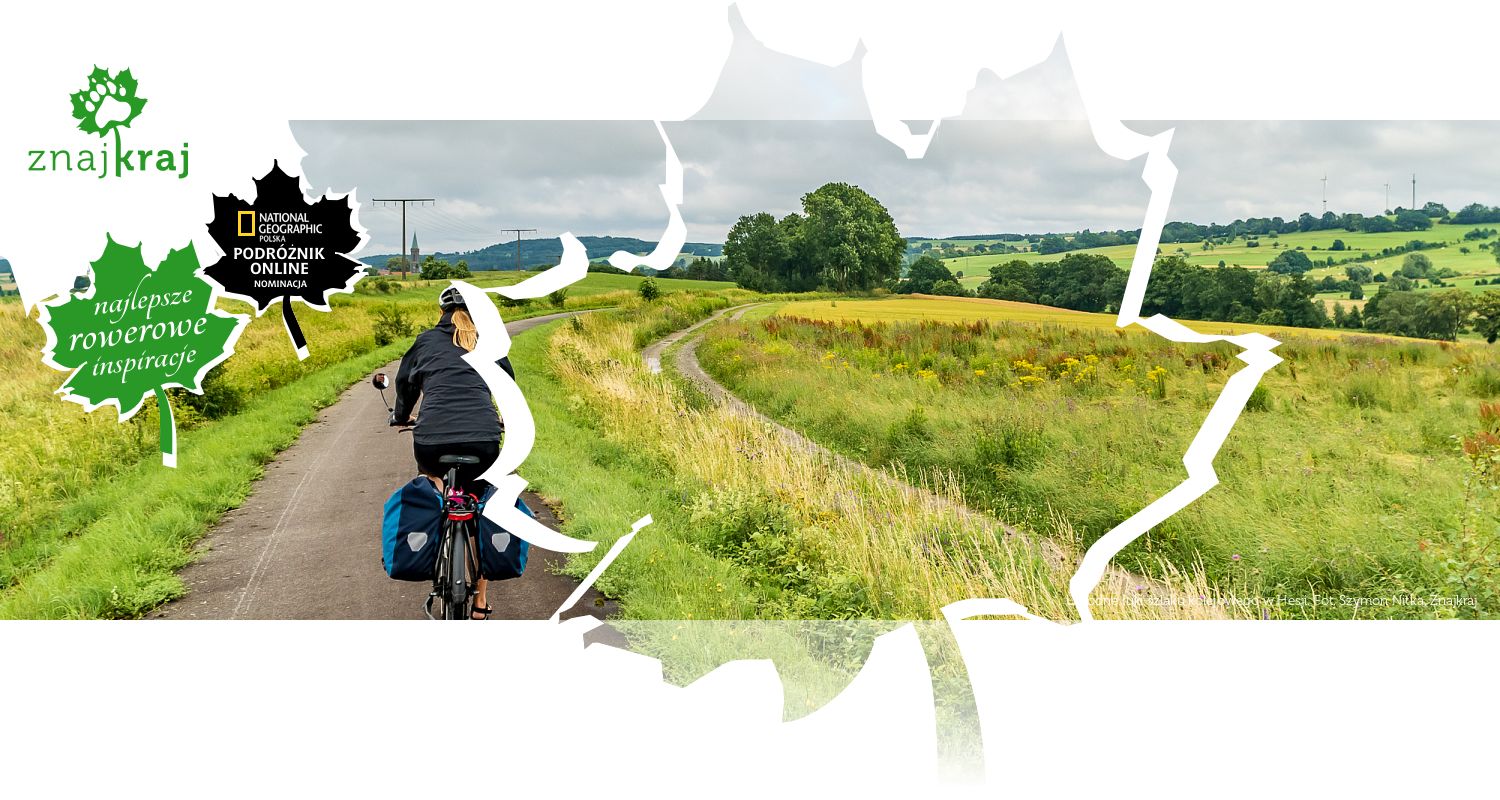 Łagodne łuki szlaku kolejowego w Hesji