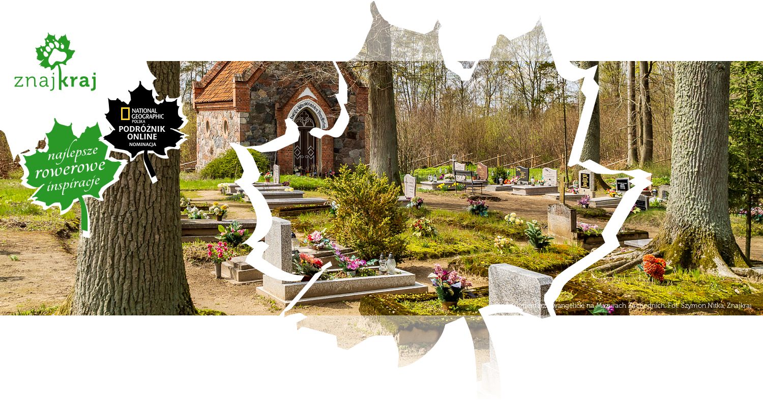 Leśny cmentarz ewangelicki na Mazurach Zachodnich